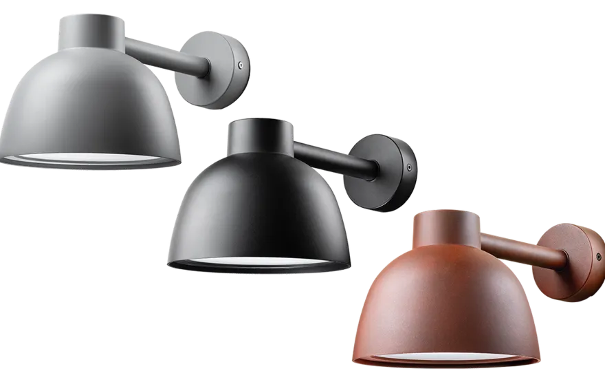 Herning midi vegglampe utendørs IP65 13/25W 3000/4000K Dimbar