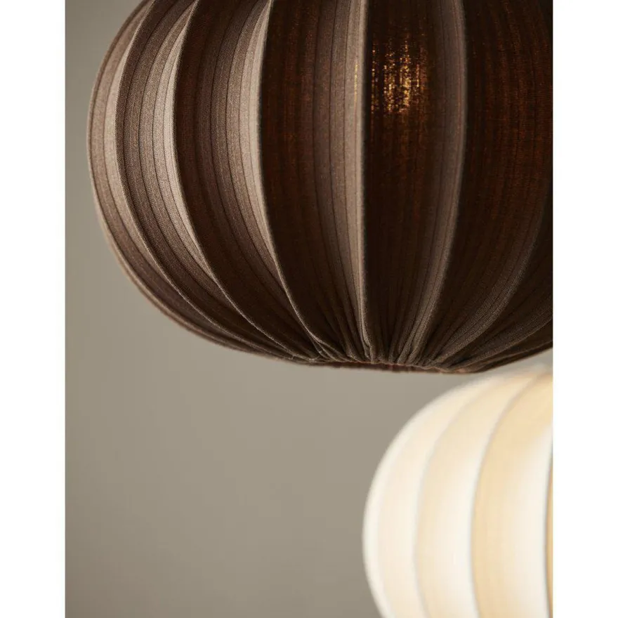 Hilma lampeskjerm 50 cm - Jersey Nougat