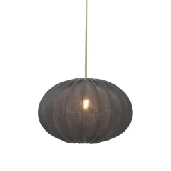 Hilma lampeskjerm 50 cm - Svart