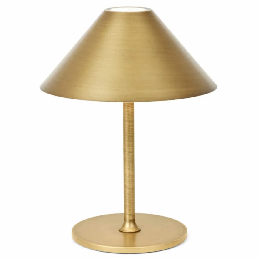 Hygge bordlampe 15 oppladbar - Antikk