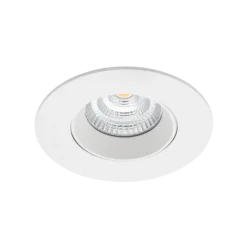 Icarus lavtbyggende downlight Isosafe 7W RA95 2700K 68-83 mm dimbar - Hvit