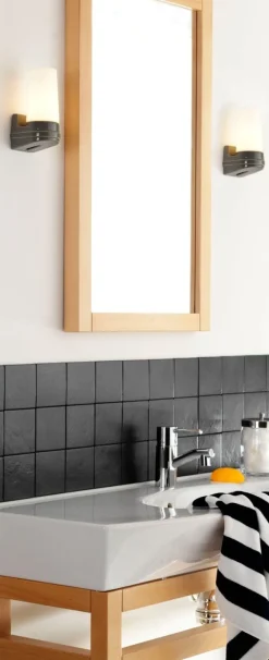 Ifø Bernadotte enkel vegglampe IP44