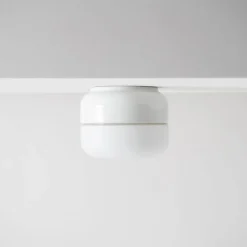 Ifø Ohm 140/115 tak/vegg 10W led dimbar IP44 - 2700K - Hvit/Opal glass
