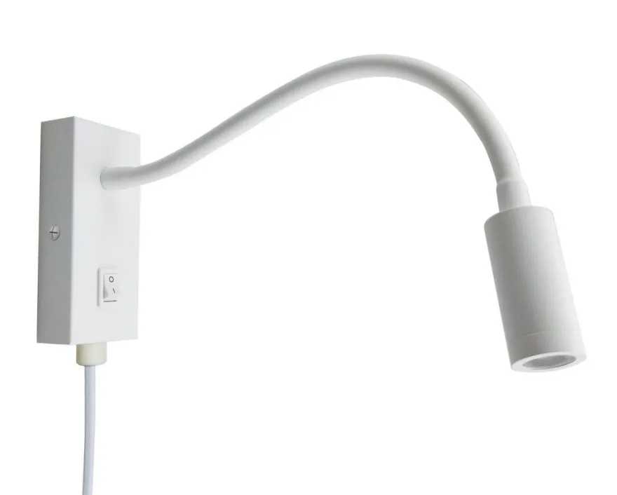 Isa vegglampe - Hvit