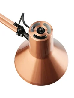 Jensen bordlampe m/bordklemme og veggfeste - Kobber
