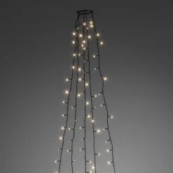 Juletrelys ring slynge 3 meter - Varmhvit
