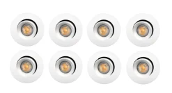 Junistar Bio 8 pack 5W LED 3000K RA90 Isosafe IP44
