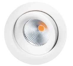 Junistar Eco IsoSafe 6W LED 2700K - Matt hvit
