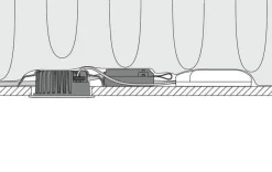 Junistar Eco IsoSafe 6W LED 2700K - Matt hvit