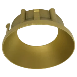 Kappa Round Front Ring Gold