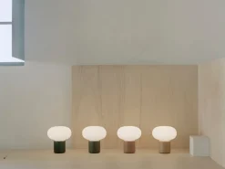 Karl-Johan bærbar bordlampe - Grå