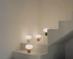 Karl-Johan bærbar bordlampe - Grå