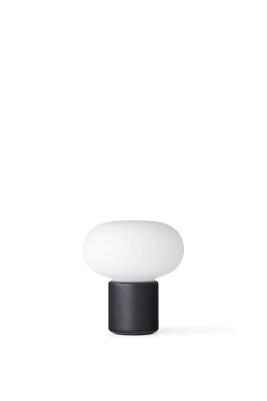 Karl-Johan bærbar bordlampe - Svart