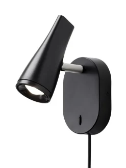 Kile vegglampe 4,5 watt - Svart