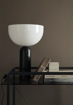 Kizu bordlampe - svart marmor - L