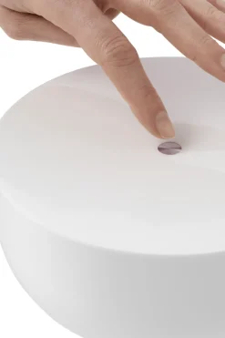 Kizu Portable bordlampe - Grå marmor