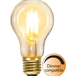 Klar Glob LED Filament 2100K 60mm - 4W - dimbar