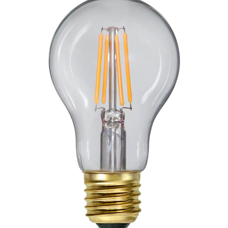 Klar Glob LED Filament 2100K 60mm - 4W - dimbar