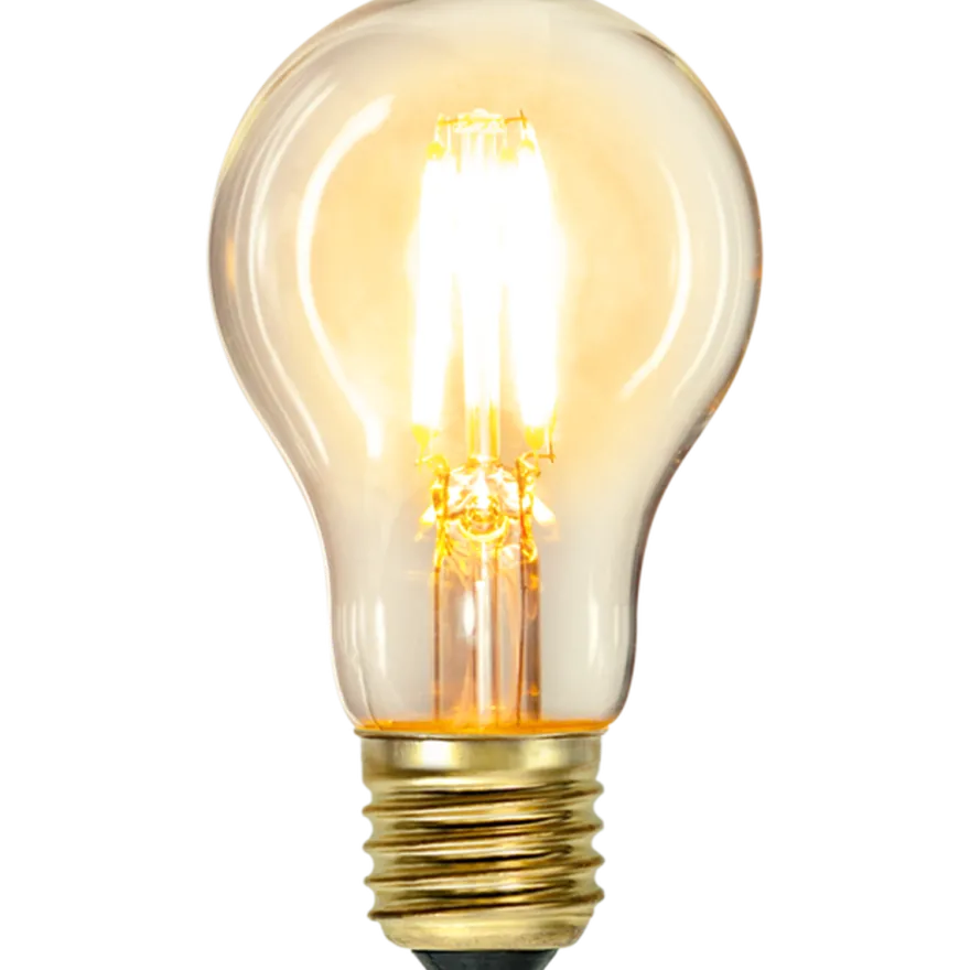 Klar Glob LED Filament 2100K 60mm - 4W - dimbar