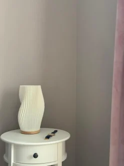 Korall bordlampe