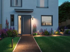 Kulma vegglampe utendørs IP44 7,5W 3000 Kelvin - Sensor