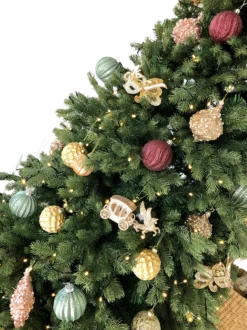 Kunstig juletre 180 cm 40% PE og 60% PVC 300 LED varmhvit