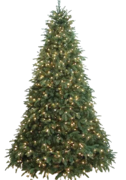 Kunstig juletre 180 cm 40% PE og 60% PVC 300 LED varmhvit