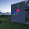 Laserlampe fargede julemotiv IP44 utendørs