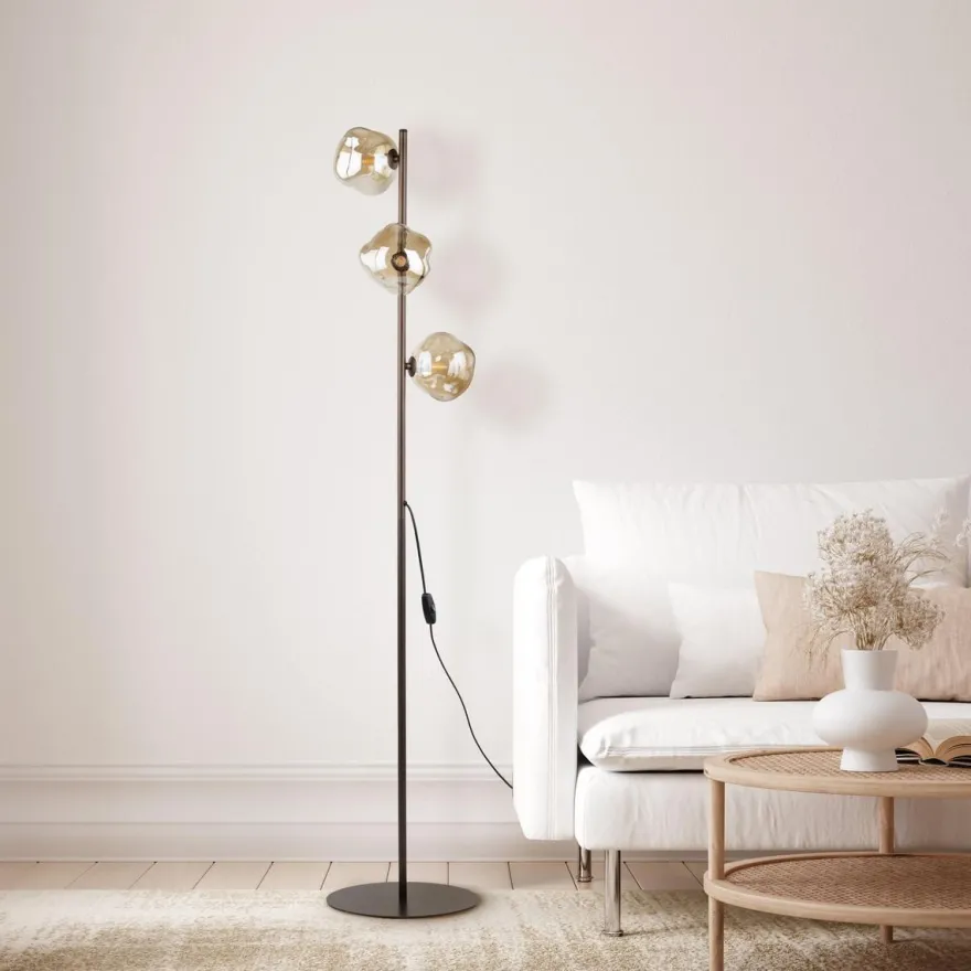 Lava gulvlampe 3-lys