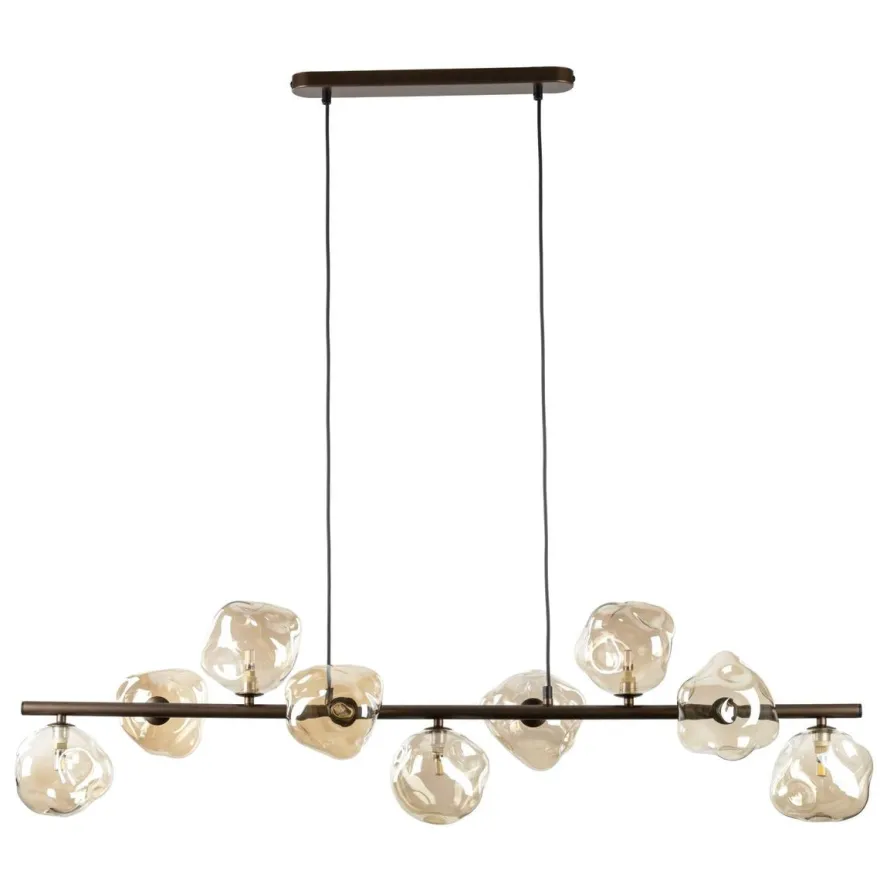 Lava takpendel 9-lys 116 cm