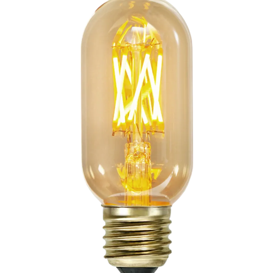 LED-pære 3,7W dimbar, Vintage Gold 45mm E27