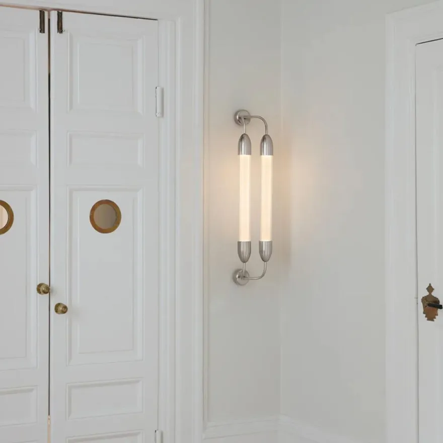 Lemon Squeeze kort dobbel vegglampe