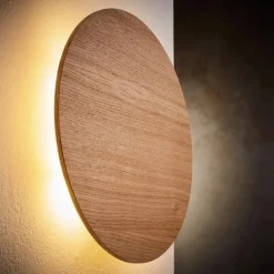 Luna wood vegglampe 30 cm