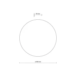 Luna wood vegglampe 40 cm