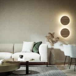Luna wood vegglampe 40 cm