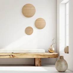 Luna wood vegglampe 40 cm