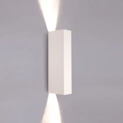 Malmø vegglampe opp/ned lys - Hvit