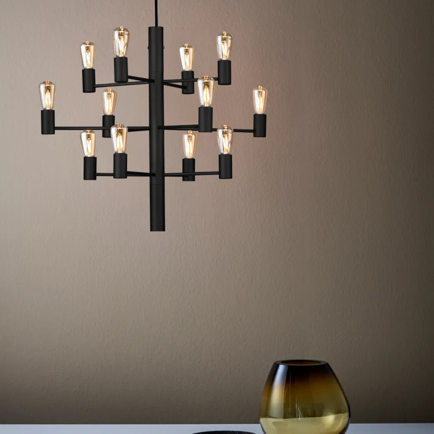 Manola 12 ink LED - Svart