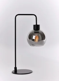 Marco bordlampe Svart/røk