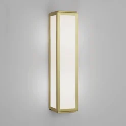 Mashiko 360 Classic vegglampe IP44 - Matt gullfarget