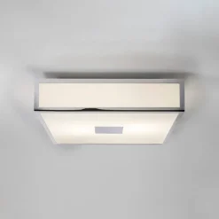 Mashiko 300 Square taklampe IP44 - Polert Krom