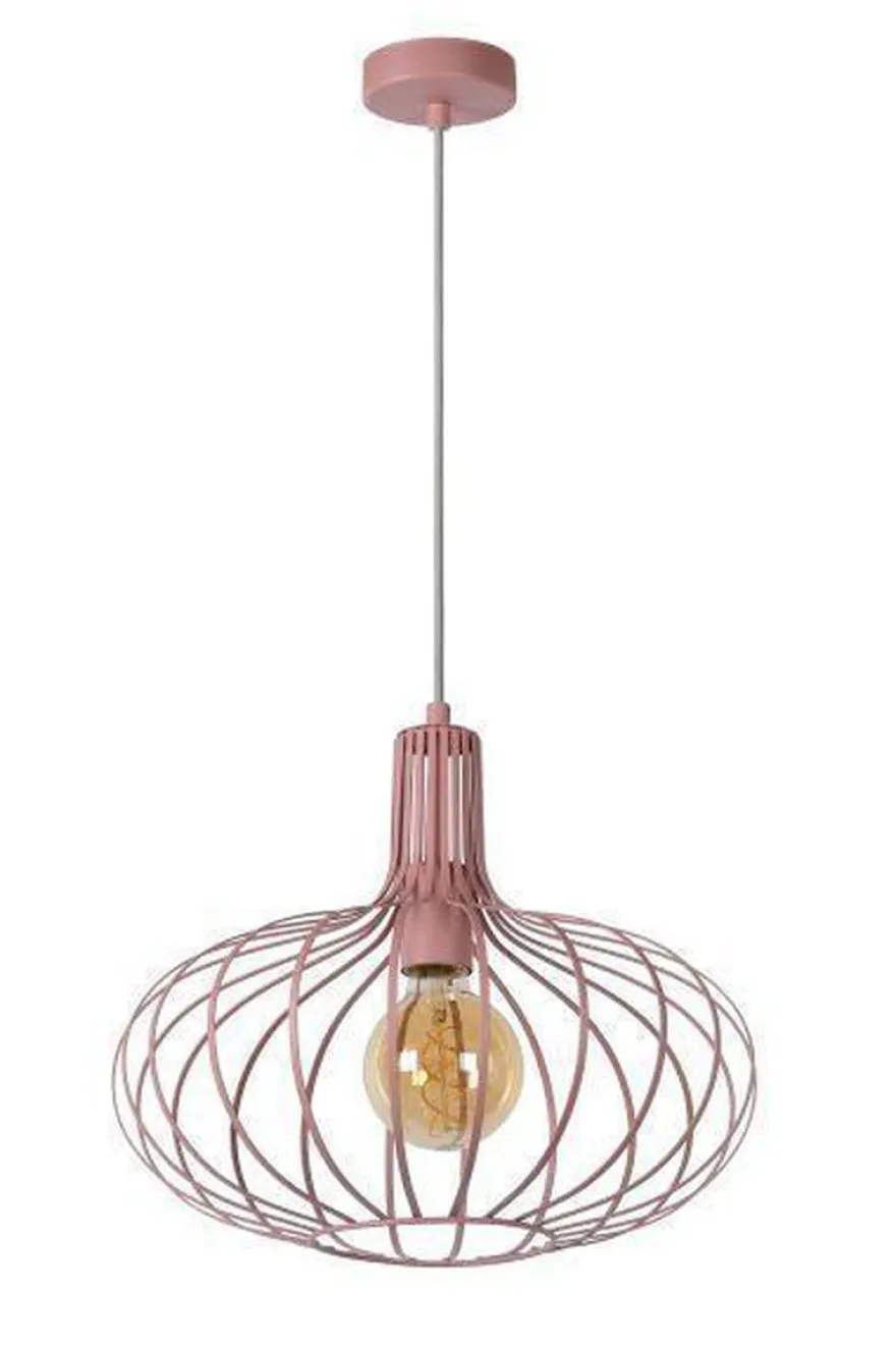 Merlina takpendel 38 cm - Rosa