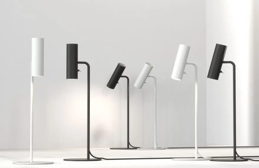 MIB 6 Bordlampe - Svart
