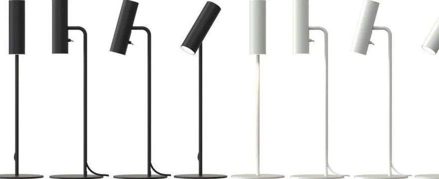 MIB 6 Bordlampe - Svart