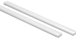 MiniLink 100 cm 15W 3000K - Sølvgrå/Frostet - 1 stk