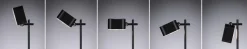 Mobil portabel bord/vegglampe oppladbar 1,6W 2700-6500 Kelvin