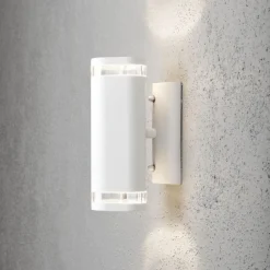 Modena vegglampe I opp/ned - Hvit