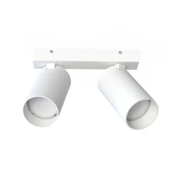 Mono dobbel takspot - Hvit