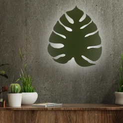 Monstera vegglampe