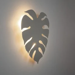 Monstera vegglampe